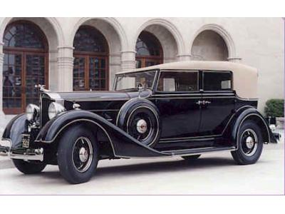 Packard Eight (10) Convertible Sedan